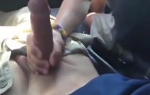 Great blowjob POV in the car