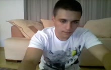 Serbian young gay on cam
